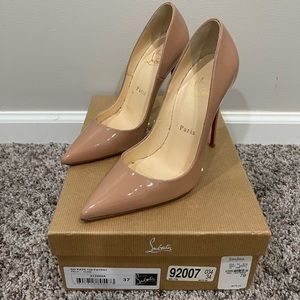 Christian Louboutin So Kate in Patent Nude